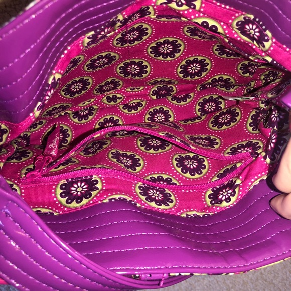 Vera Bradley Sweet Tote Very Berry Paisley - Picture 6 of 9
